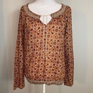 Bohemian Top from John Robshaw for Lucky Size Small​​​